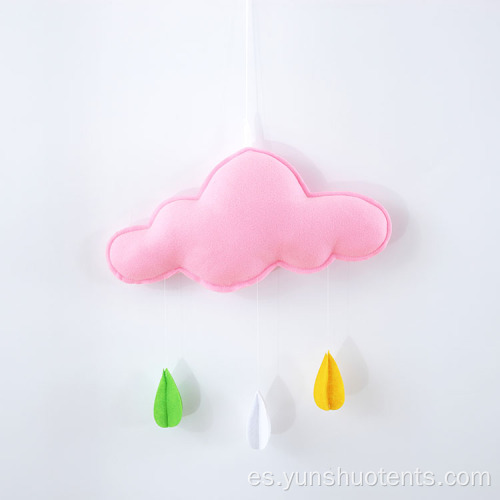 Adorno colgante de nube de pared para decoración del hogar en la nube